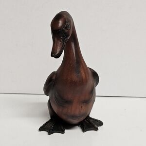 Brown Decorative Duck Figurine - Home Accent